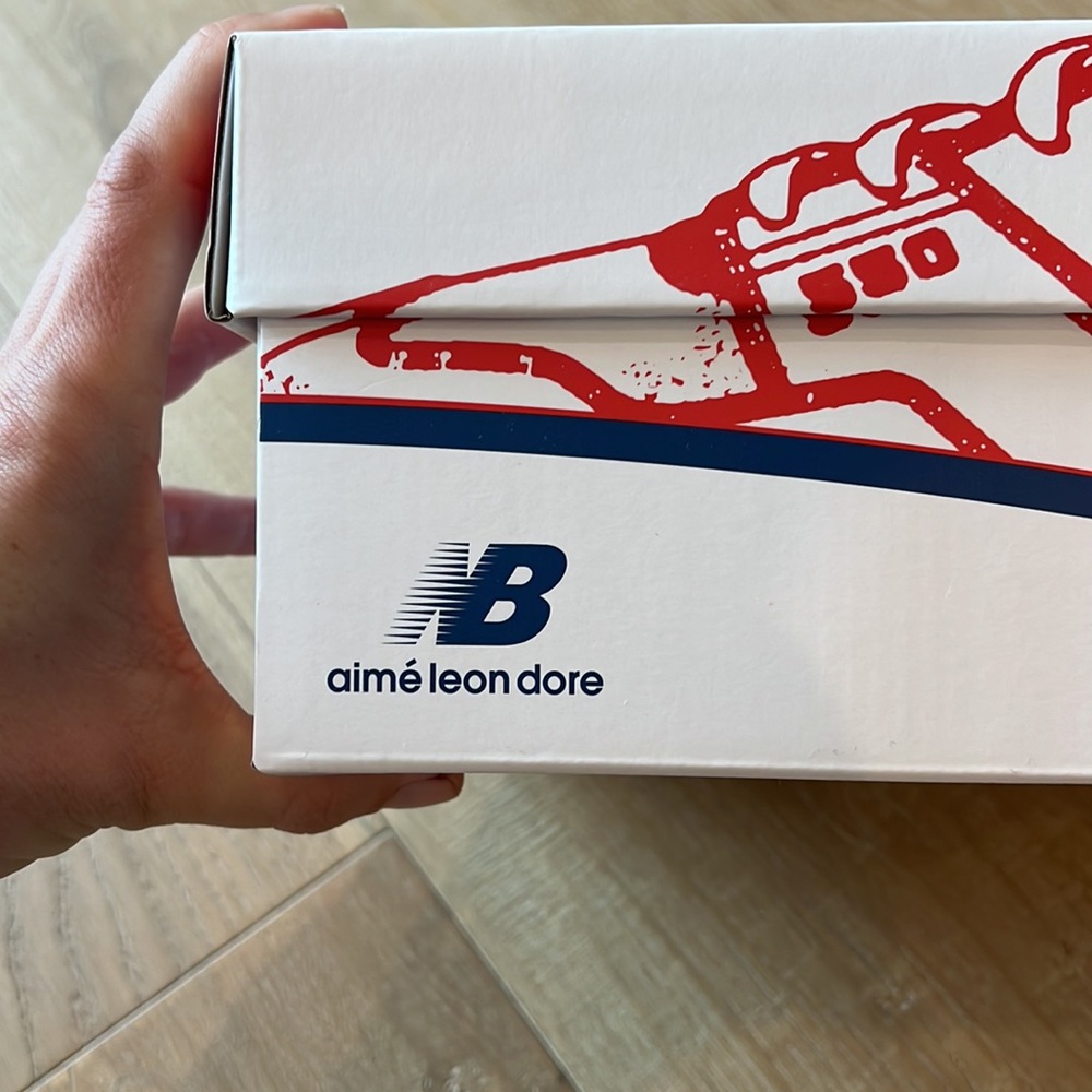 Aime Leon Dore x New Balance P550 Basketball Oxfords - Picture 14 of 14